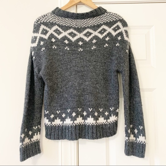 Cupcakes & Cashmere Jasmine Sweater Medium Heather Grey Size XS - Picture 5 of 9